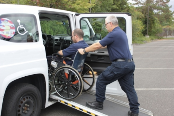 Wheelchair accessible medical transportation